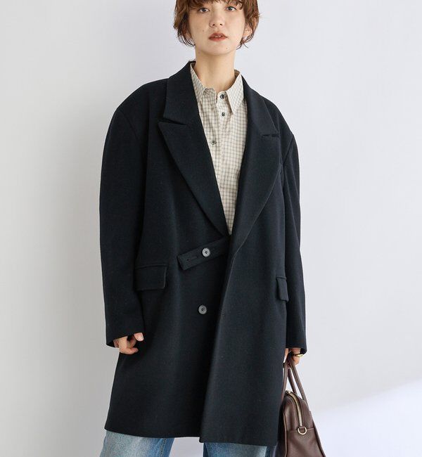  「【大人ハンサム】ウールビーバーテーラードコート」|その他|