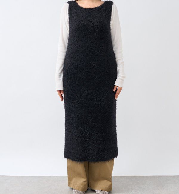  「【華やかな印象に】2wayフェザーワンピース」|ニット・セーター|