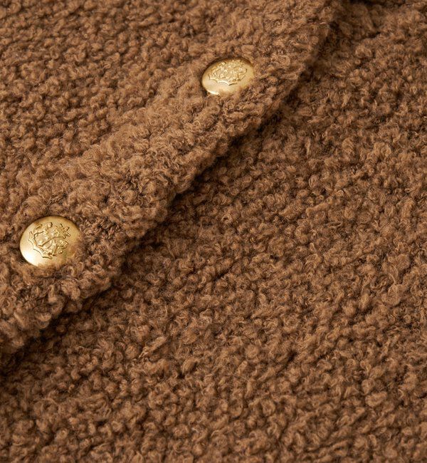  「【オンオフ使える】ウールボアニットジャケット」|カーディガン|