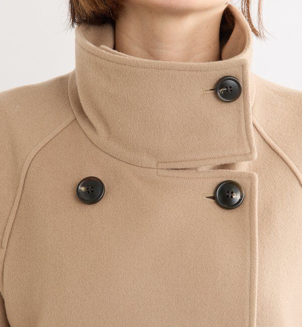  「【着映え】スタンドネックベルテッドコート」|その他|