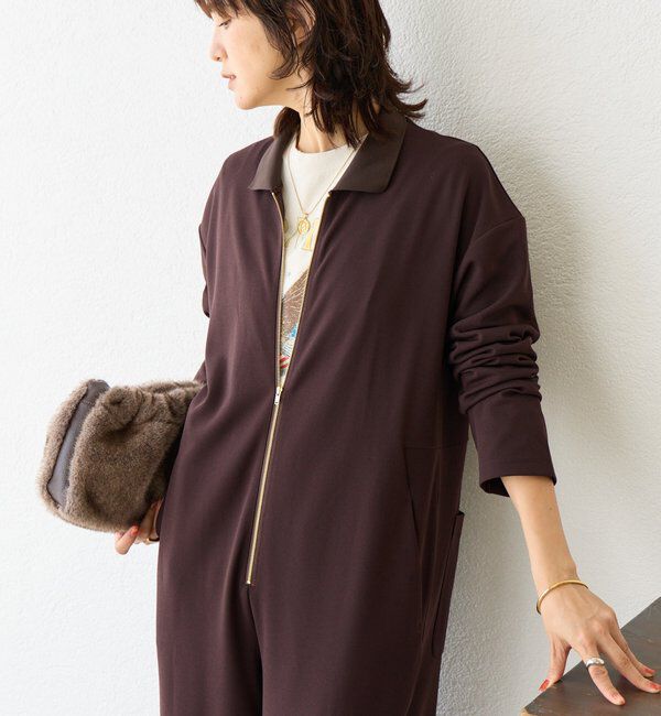  「【着心地抜群】ポロカラーロンパース」|ワンピース|