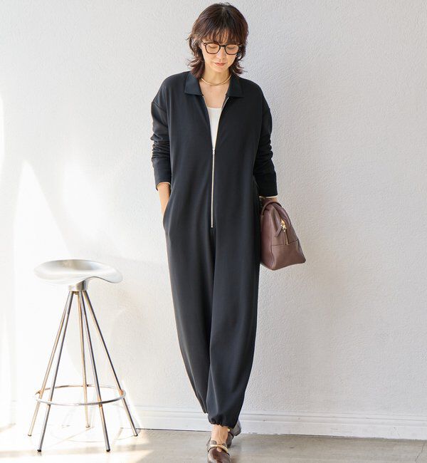  「【着心地抜群】ポロカラーロンパース」|ワンピース|