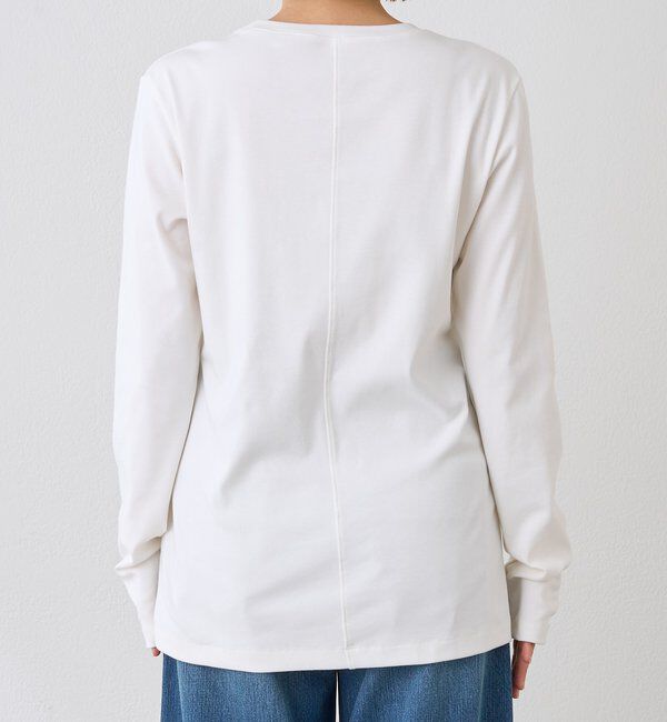  「MYSELFbyRD/PATCHING LONG TEE」|Tシャツ・カットソー|