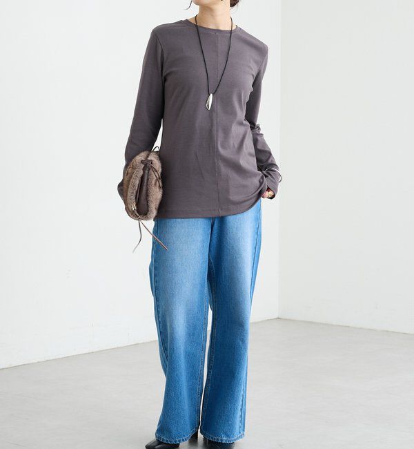  「MYSELFbyRD/PATCHING LONG TEE」|Tシャツ・カットソー|