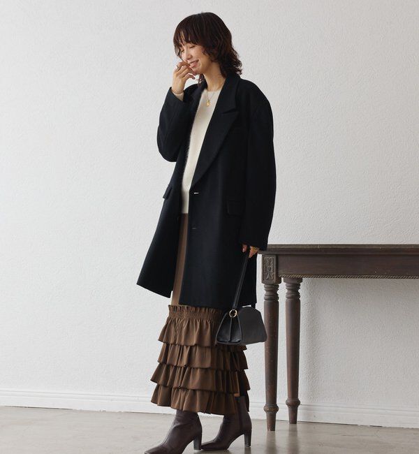  「【着映え◎】フリルタイトスカート」|スカート|