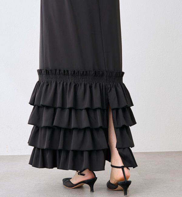  「【着映え◎】フリルタイトスカート」|スカート|