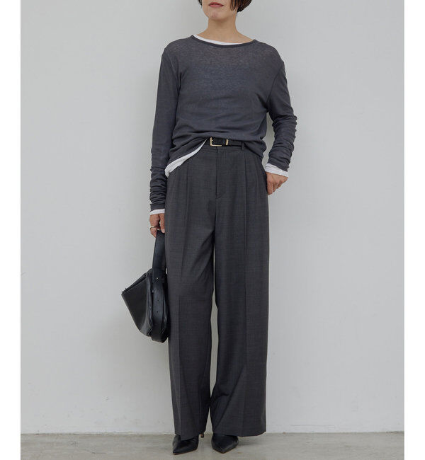 La nature linge「【La nature linge】NEWロングスリーブTシャツ」|Tシャツ・カットソー|