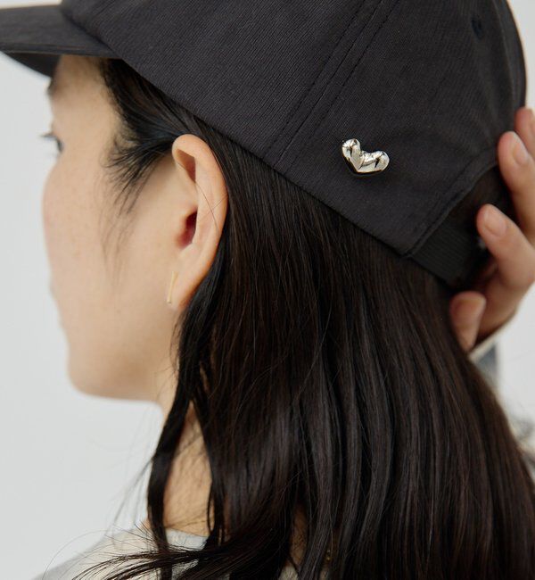  「ピン付キャップ」|ハット|