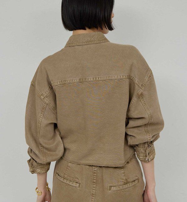  「【セットアップ対応】リヨセルショートシャツ」|シャツ・ブラウス|