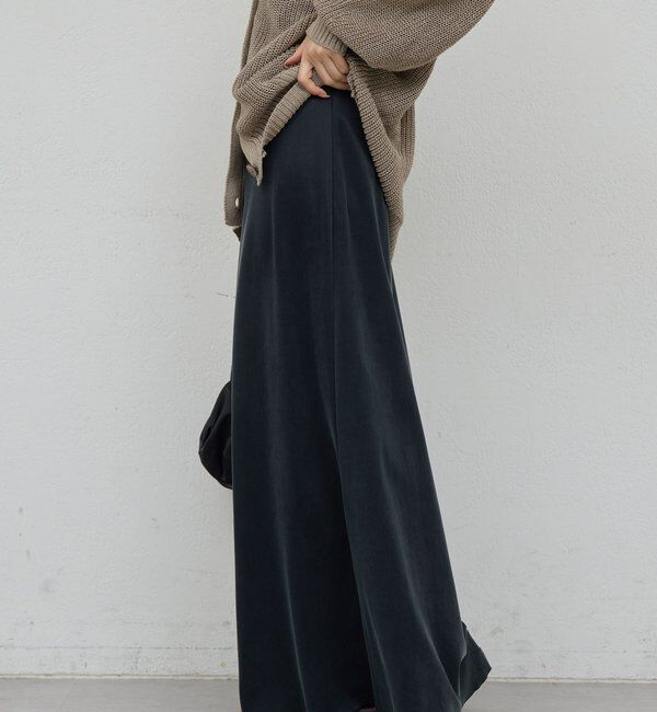  「【セットアップ対応】【イージーケア】キュプラジャージースカート」|スカート|