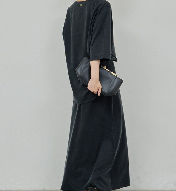  「【安心シルエット】【セットアップ対応】キュプラジャージーラウンドTee」|Tシャツ・カットソー|