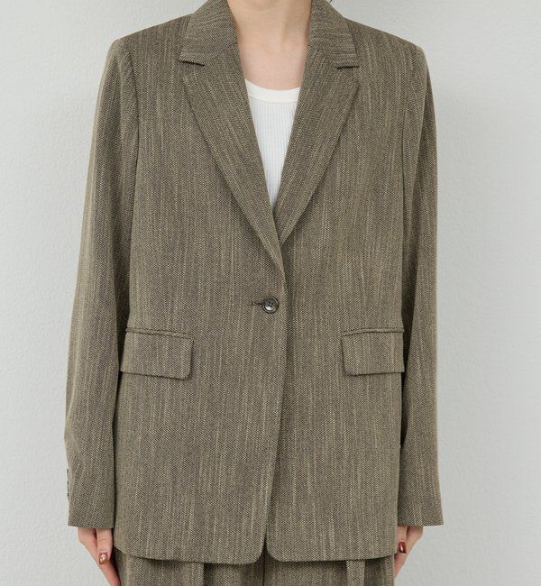  「【セットアップ対応】シングルツイードジャケット」|その他|
