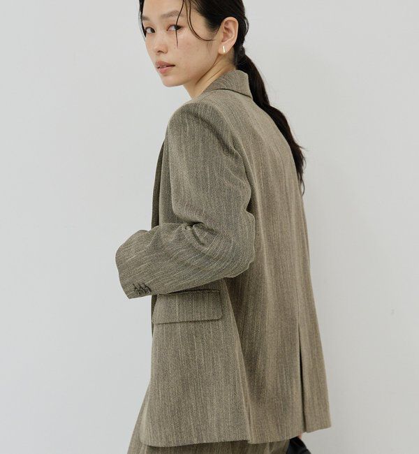  「【セットアップ対応】シングルツイードジャケット」|その他|