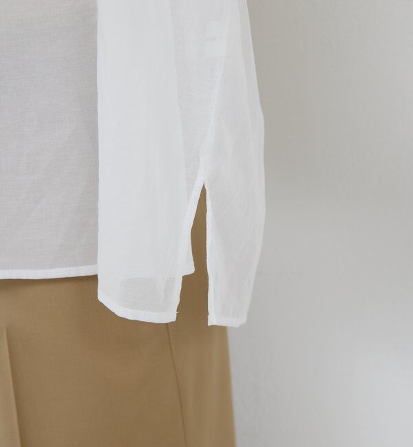  「【HERITANOVUM】 クロシェットシャツ」|シャツ・ブラウス|