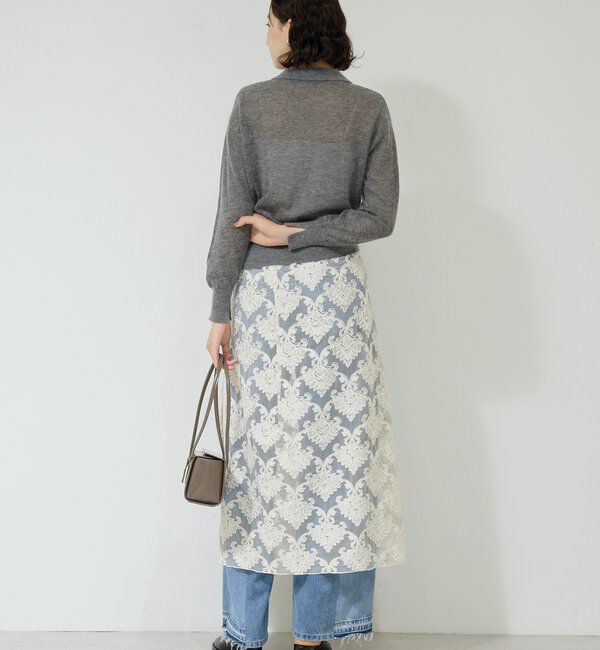  「モールレースラップスカート」|スカート|