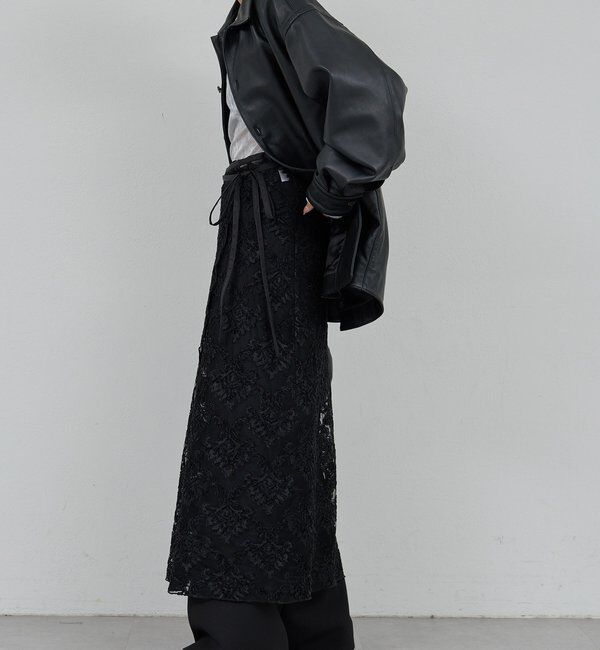  「モールレースラップスカート」|スカート|