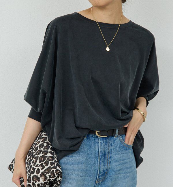  「【セットアップ対応】キュプラジャージードルマンプルオーバー」|Tシャツ・カットソー|