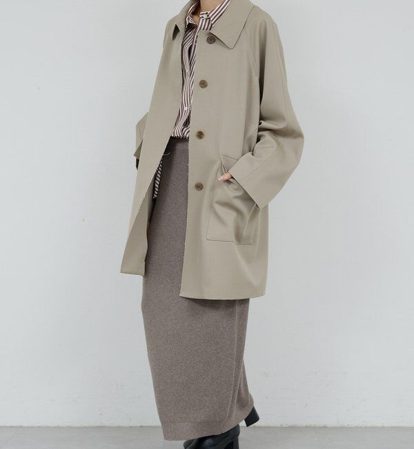  「【HERITANOVUM】ステンカラーカバーオールコート」|その他|