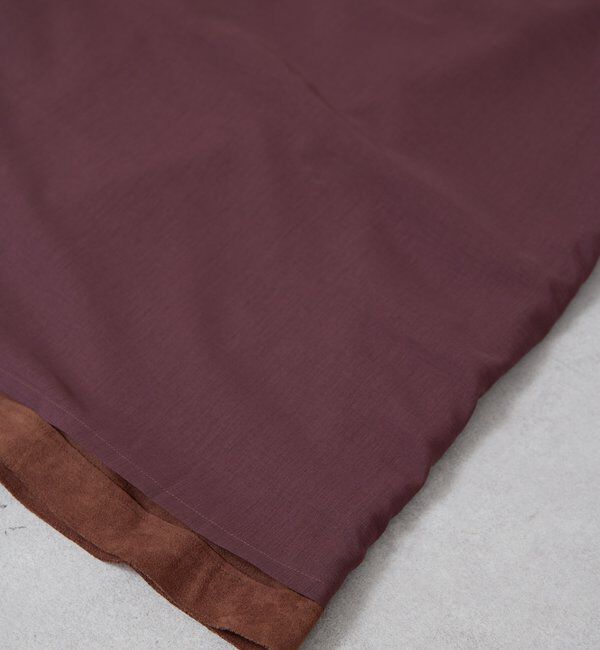  「【HERITANOVUM】エコスエードミニドレス」|ワンピース|