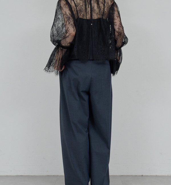  「【25th記念アイテム】レースフレアスリーブブラウス」|シャツ・ブラウス|