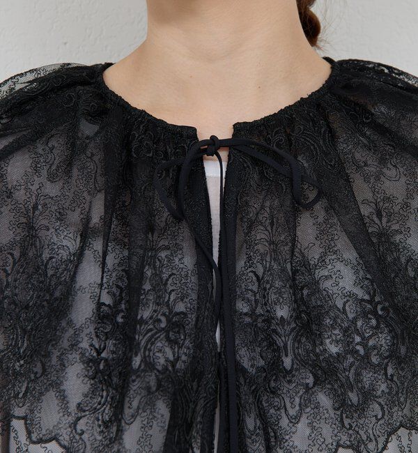  「【25th記念アイテム】スカラップレースボレロ」|シャツ・ブラウス|