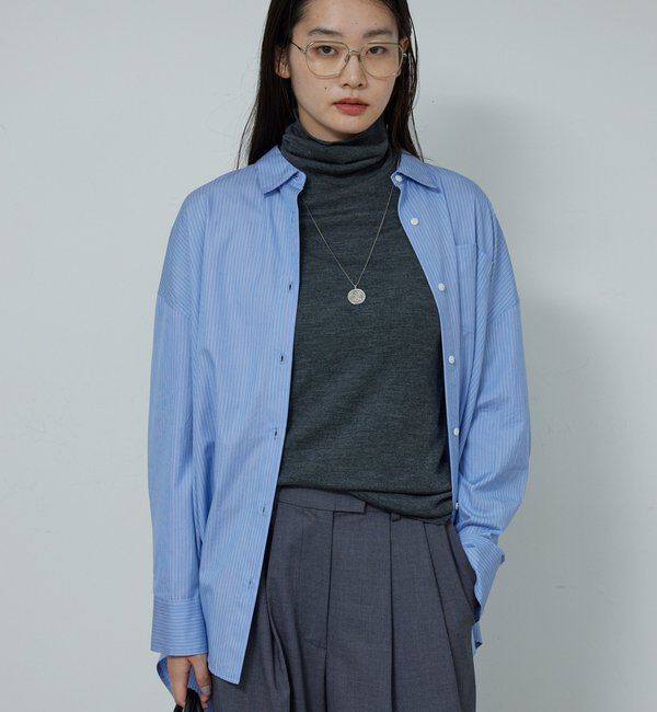  「【2way 】オーバーシャツ」|シャツ・ブラウス|