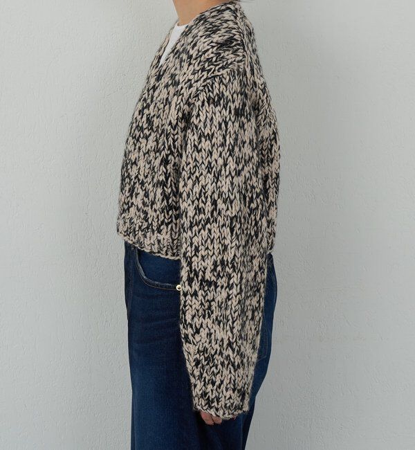  「【HERITANOVUM】ハンドニットジャケット」|ニット・セーター|