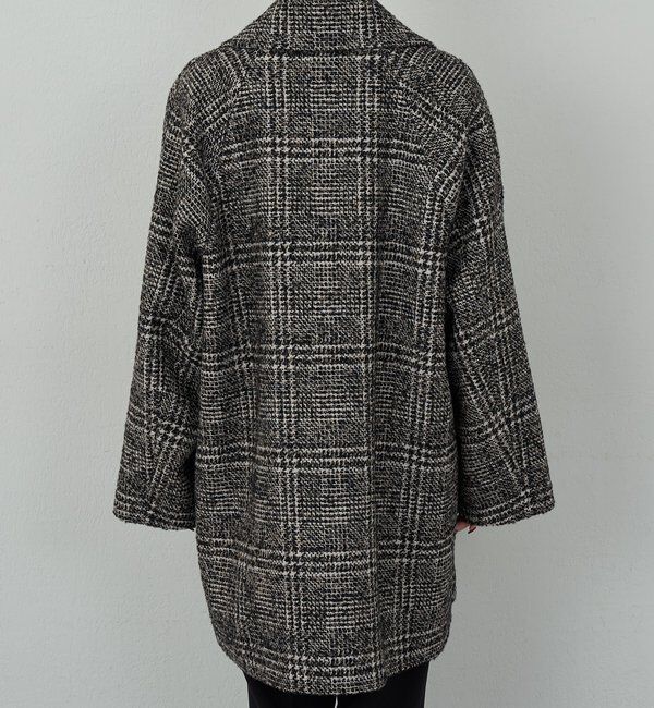  「【HERITANOVUM】 ツィードショールカラーショートコート」|その他|