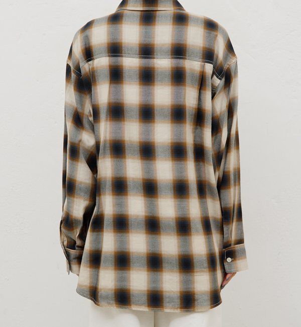  「オンブレチェックシャツ」|シャツ・ブラウス|