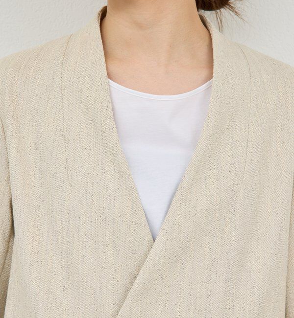  「【セットアップ対応】ノーカラーツイードジャケット」|その他|