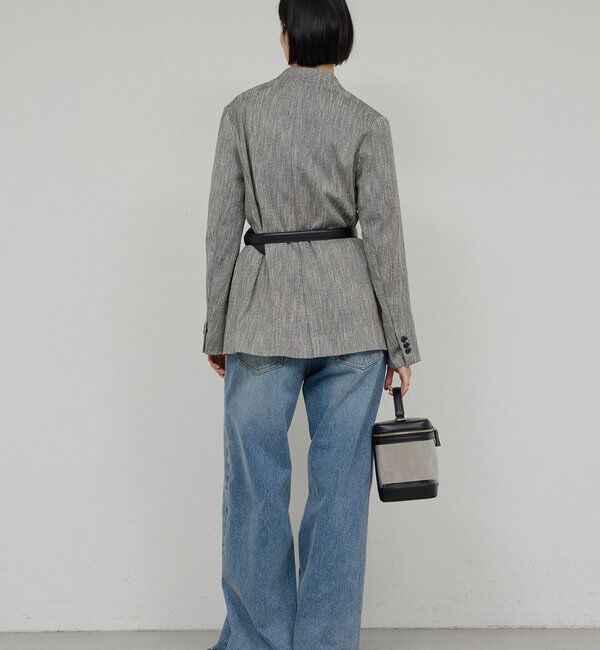  「【セットアップ対応】ノーカラーツイードジャケット」|その他|