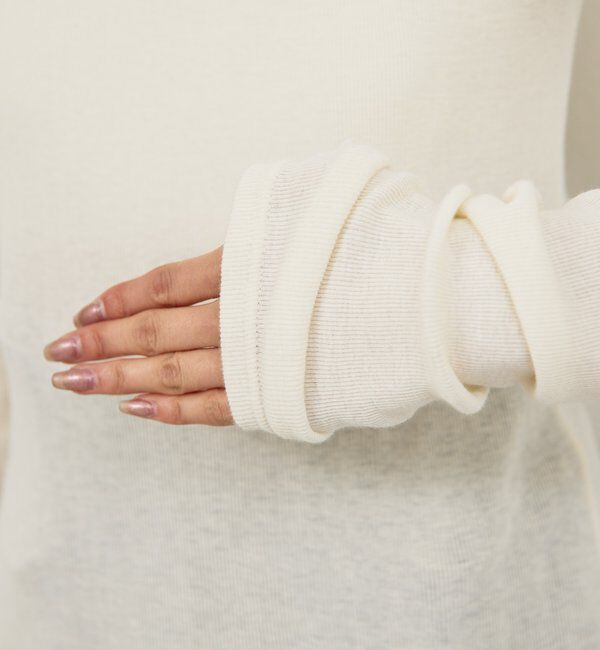  「【PEAS】ガーゼテレコプルオーバー」|Tシャツ・カットソー|