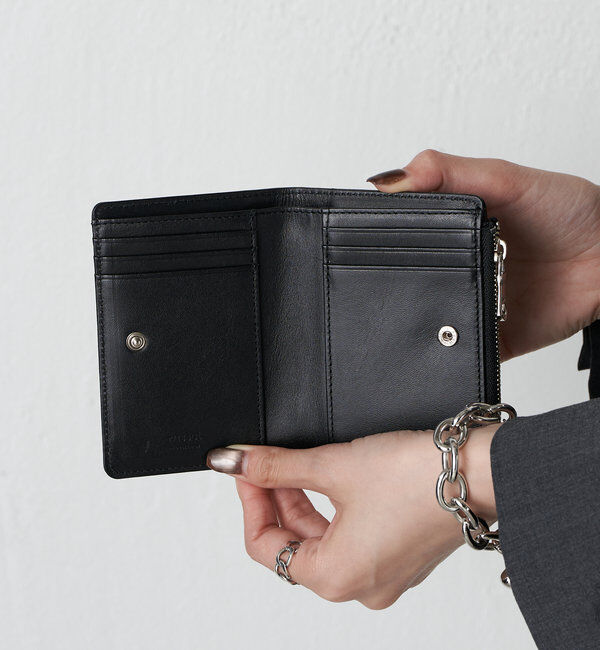  「ミニモノグラムプレートハーフウォレット」|財布|