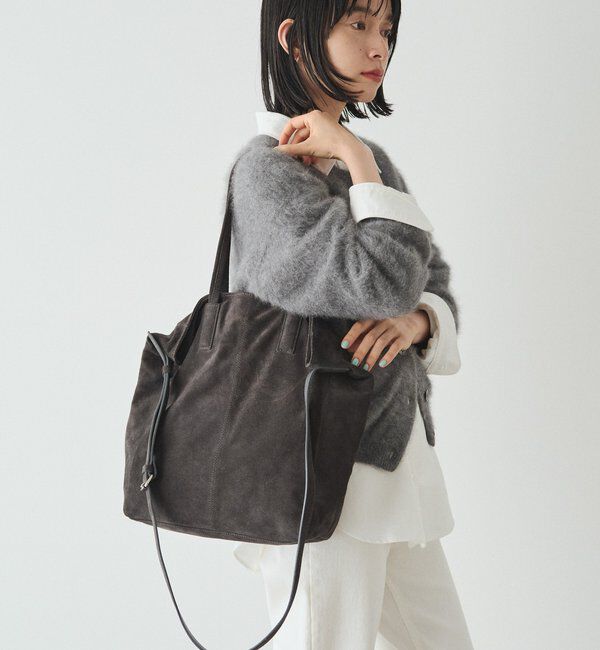  「【再値下げ】スエード2WAYトートバッグ」|トートバッグ|