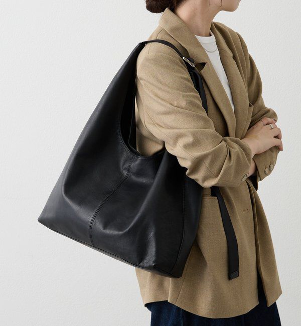  「レザーホーボーバッグ L」|ショルダー・メッセンジャー|