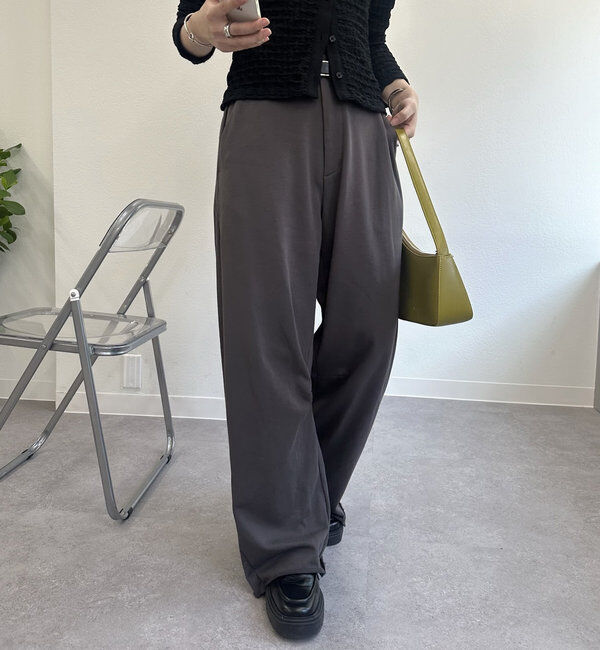  「カーブスウェットパンツ」|チノ|