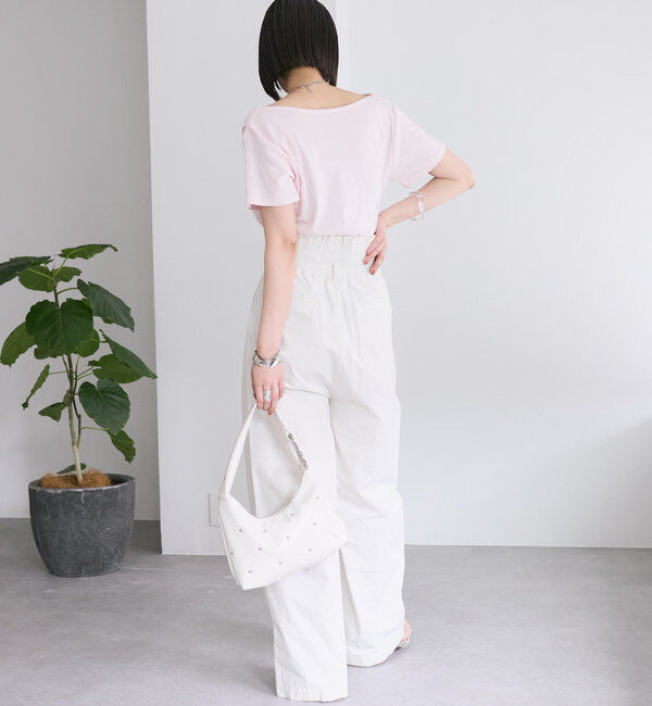  「【全骨格対応◎/6色展開】オフショルTシャツ」|Tシャツ・カットソー|