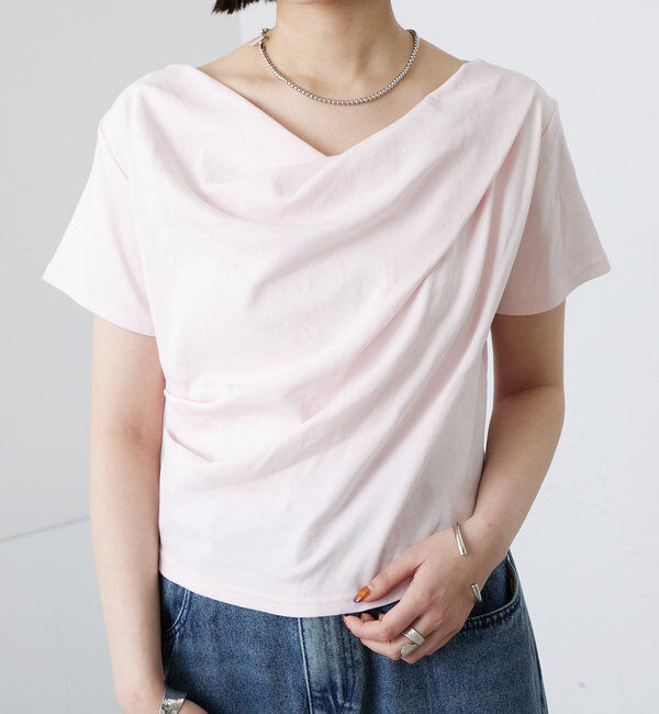  「【全骨格対応◎/6色展開】オフショルTシャツ」|Tシャツ・カットソー|