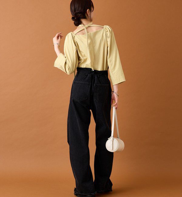  「チョーカーリボンパフブラウス」|シャツ・ブラウス|