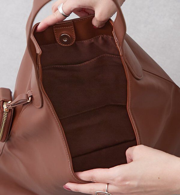  「loti ポーチ付きハンドルトート」|トートバッグ|