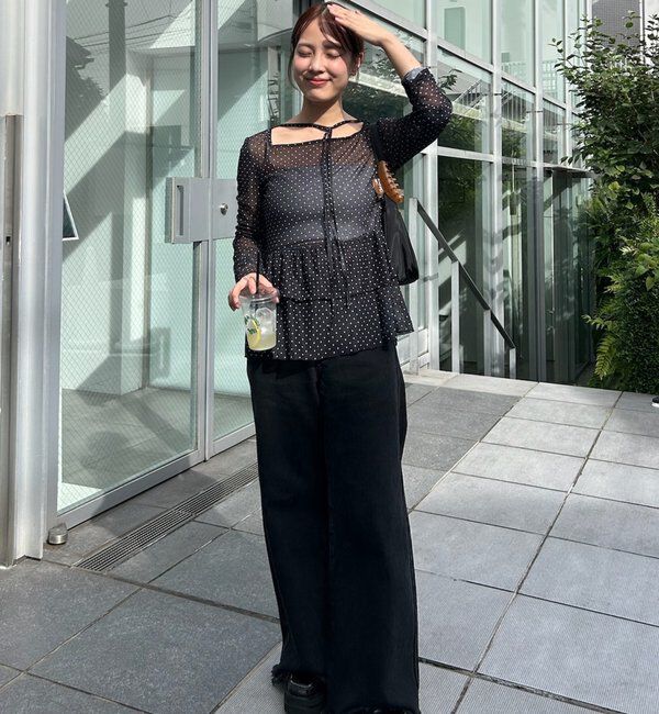  「ドットティアードプルオーバー」|Tシャツ・カットソー|