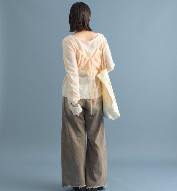  「シアーニットビスチェSET」|ニット・セーター|