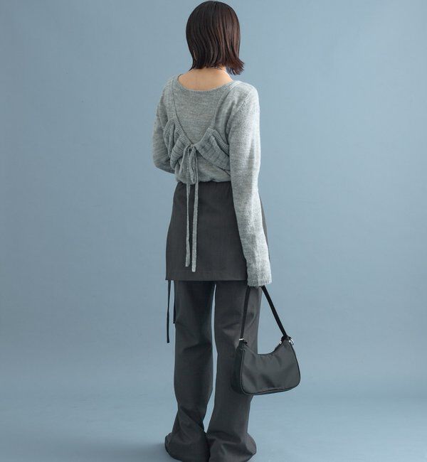  「シアーニットビスチェSET」|ニット・セーター|