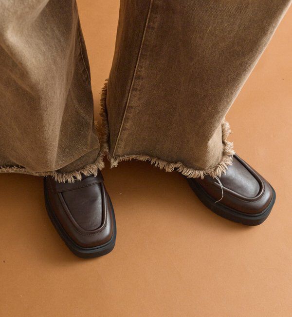  「ボリュームソールローファー」|ローファー|