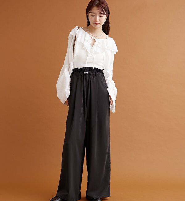  「ラッフルボレロブラウス」|シャツ・ブラウス|