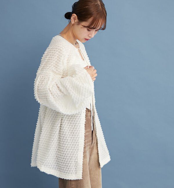  「【@akane__11.1】フリンジシェイプチュニック」|シャツ・ブラウス|