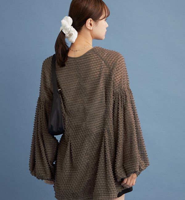  「【@akane__11.1】フリンジシェイプチュニック」|シャツ・ブラウス|