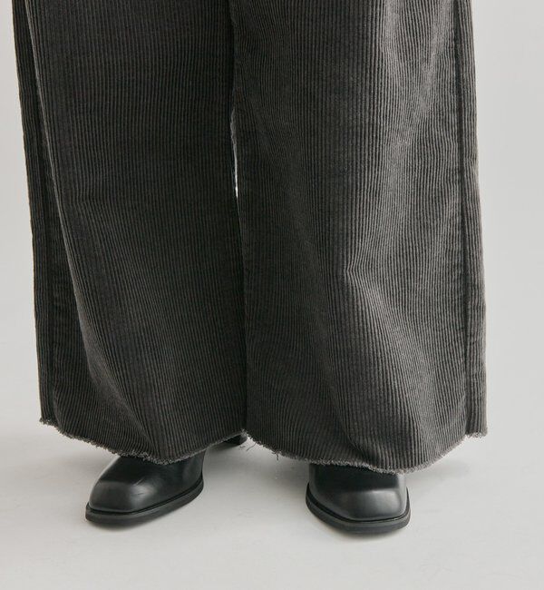  「コーデュロイ ウェーブパンツ」|チノ|
