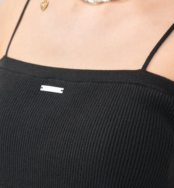  「パット付き ニットキャミソール」|キャミソール|