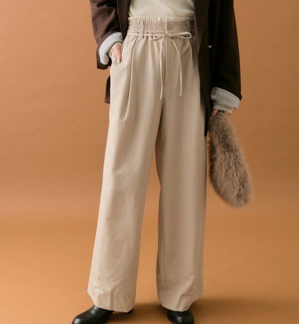  「Wベルトパンツ」|チノ|